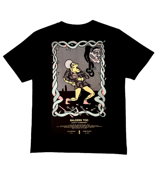 BALDERS TOD T-Shirt | Linocut & Screenprint | LTD. Edition